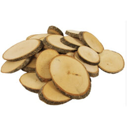 Grotere ronde houtschijven (1KG)