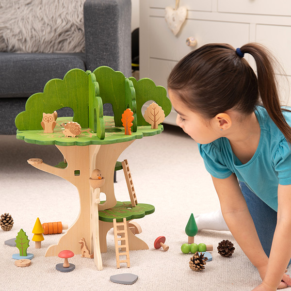Houten Speelboom - Afbeelding 3