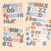 Magnetische letters - (125 magneten)