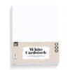 Hobbykarton wit A4 (10 vellen)