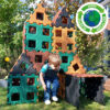 Polydron XL - Bouwset 3 - Set van 36 extra grote bouwelementen